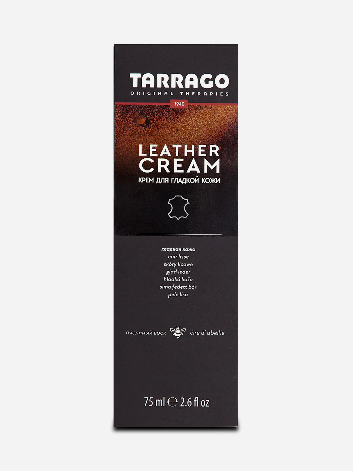 Аксессуары для обуви прочее крем-тюбик leather cream neutral