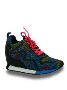 DOMINO (SS16-S-111812-004),Кроссовки женские,текстиль/кожа/кожа иск. голубой/мульти арт. 3AH.AH48783.Т