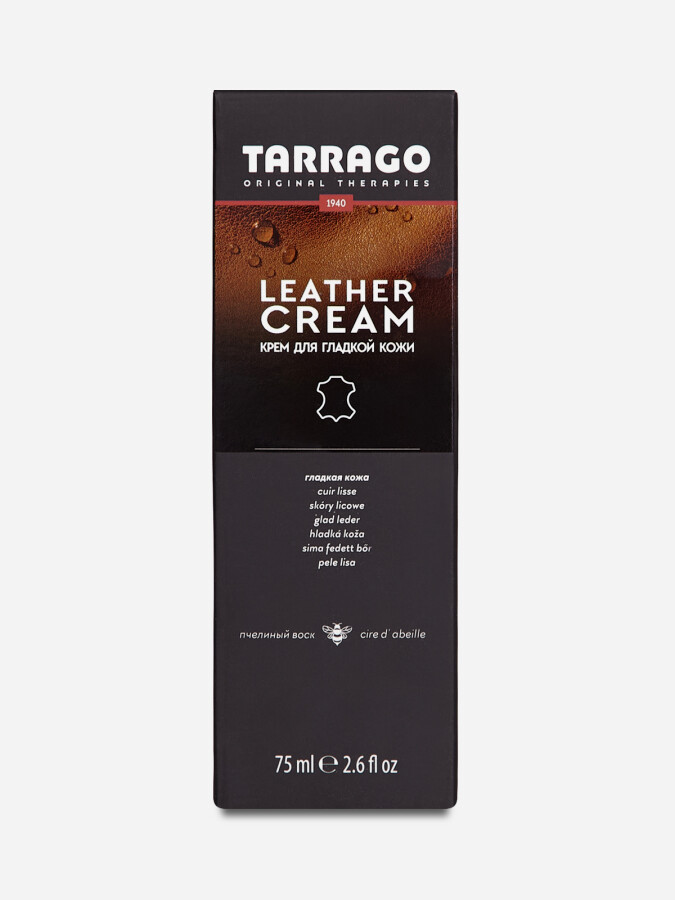 Аксессуары для обуви прочее крем-тюбик leather cream black
