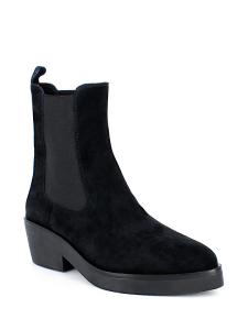 SHAKE (FW15-M-110698-002),Ботильоны женские,велюр/текстиль _черный арт. 2AH.AH43153.K