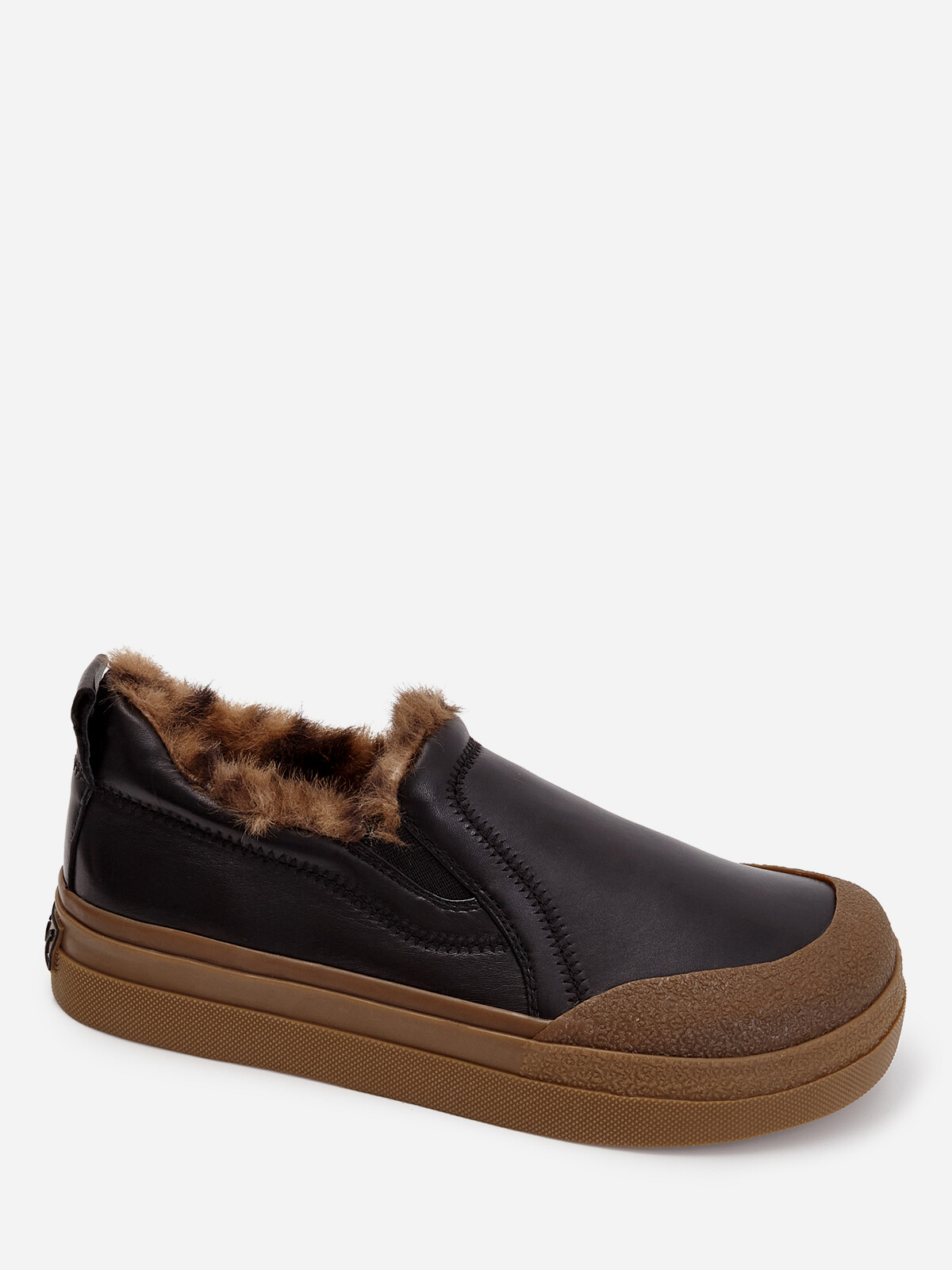 Женские зимние слипоны ash anemone fur черные | 5ah.ah152812.s купить в официальном магазине AshRussia.ru