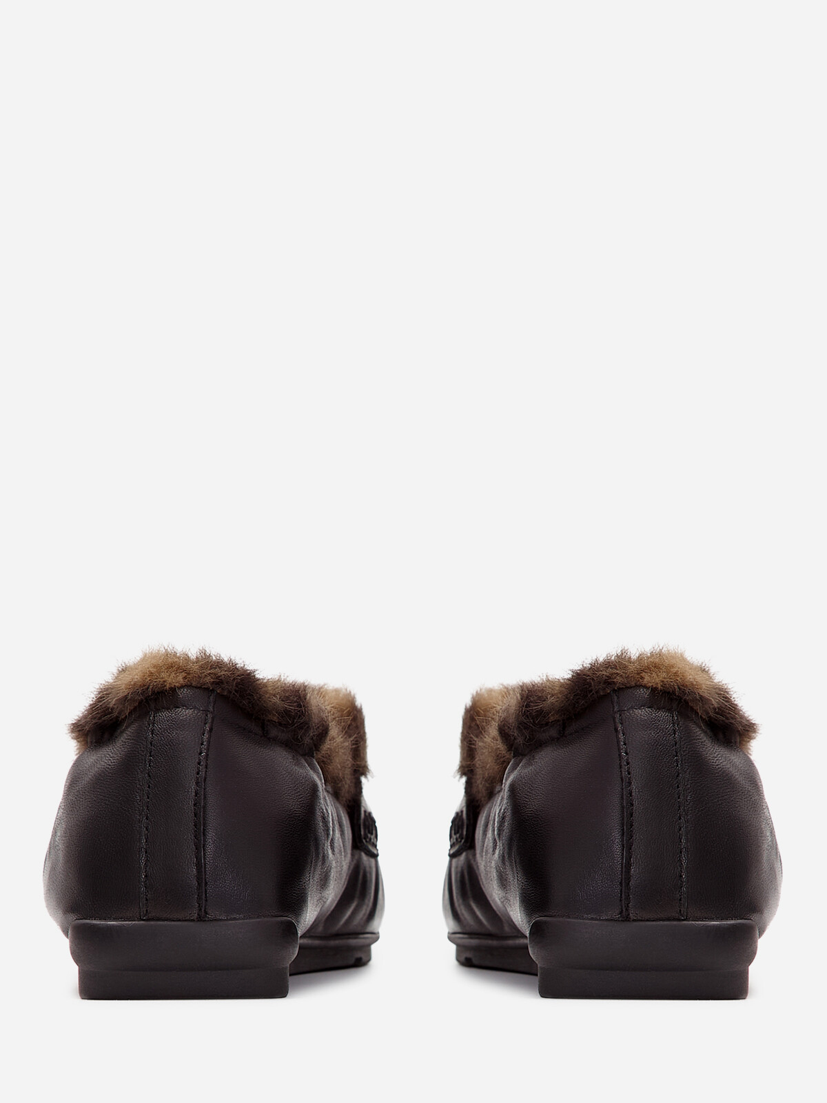 Женские зимние мокасины ash barkley fur черные | 5ah.ah152554.s купить в официальном магазине AshRussia.ru