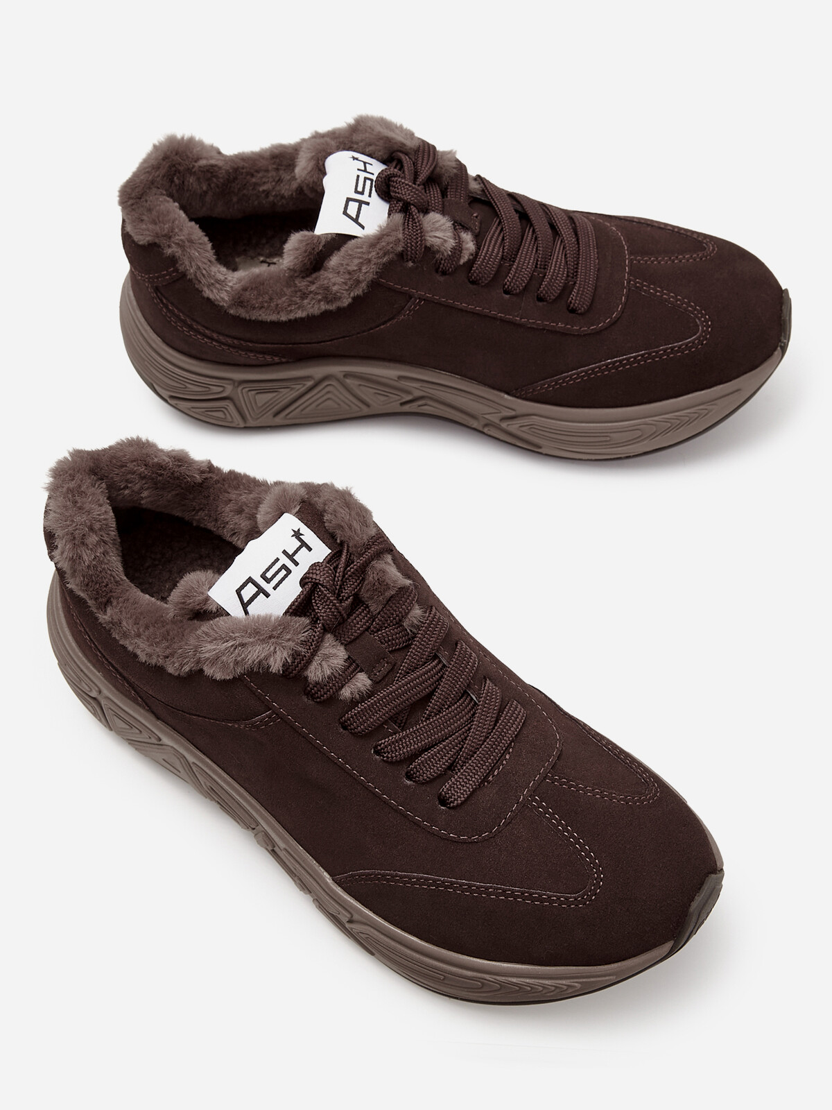 Женские зимние кроссовки ash eldorado fur  | 5ah.ah152701.s купить в официальном магазине AshRussia.ru