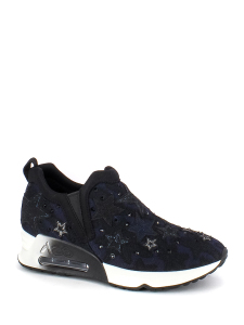 LIFTING STAR FW17-S-121226-001,Кроссовки женские,текстиль черный/т.синий арт. 6AH.AH59933.Т