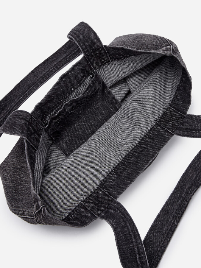 WASHED DENIM TOTE BAG арт. 1AH.AH141154.