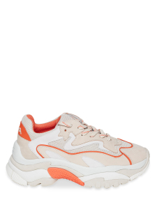 ADDICT BIS SS19-S-128446-004,Кроссовки женские,нубук/текстиль бежевый/белый/оранжевый арт. 9AH.AH75836.Т