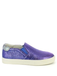 IMPULS (SS16-S-107792-001),Слипоны женские,кожа _синий арт. 3AH.AH46839.K