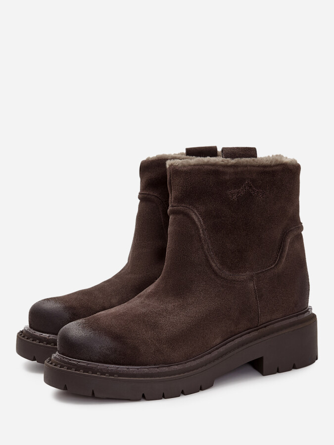 Женские зимние ботинки ash duffie fur  | 5ah.ah152565.s купить в официальном магазине AshRussia.ru