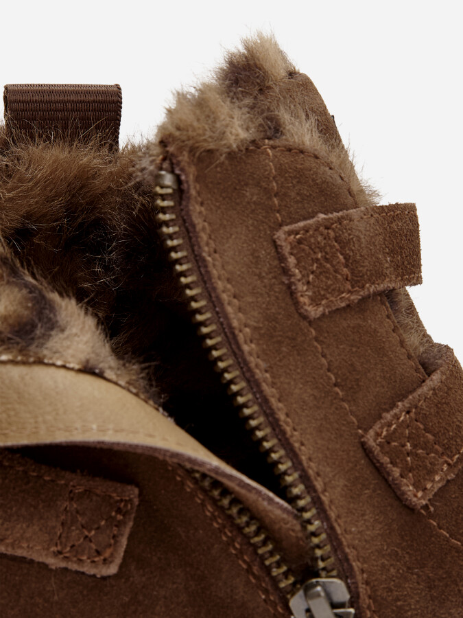 Женские зимние кеды ash rainbow fur  | 5ah.ah152819.s купить в официальном магазине AshRussia.ru