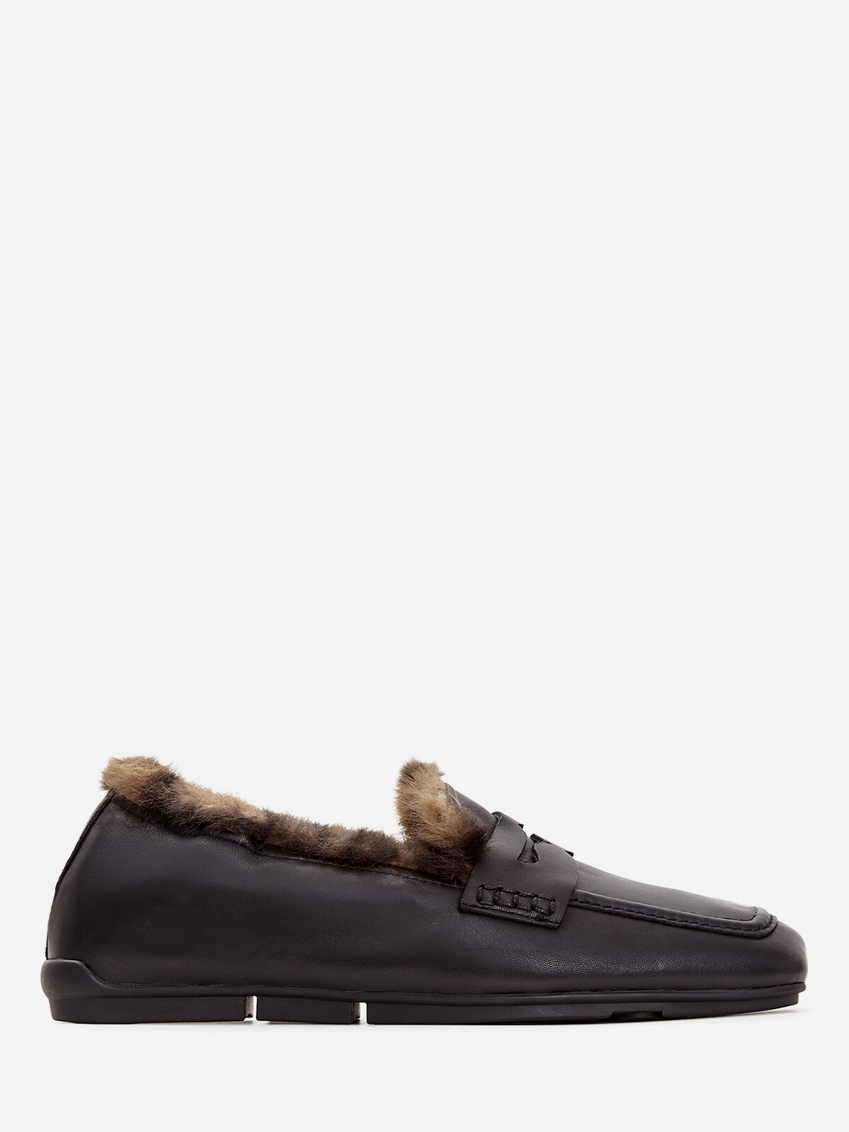 Женские зимние мокасины ash barkley fur черные | 5ah.ah152554.s купить в официальном магазине AshRussia.ru