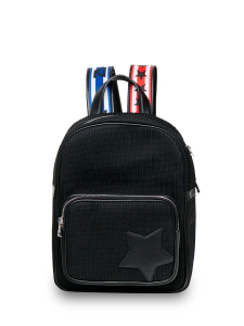 EASY BACKPACK FW18-HB-F8060B-001,Сумка-рюкзак женский,текстиль/кожа черный арт. 8AH.AH69294.Т