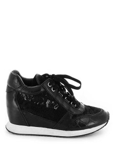 DREAM(SS15-S-108383-001),Кроссовки женские,кожа/текстиль _черный арт. 1AH.AH39116.K