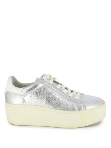CULT (SS16-S-107829-005),Кеды женские,кожа серебряный/белый арт. 3AH.AH46790.Т