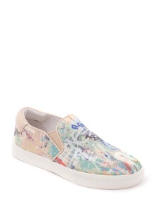 IMPULS BIS(SS15-S-107792-015),Кеды женские,текстиль/кожа коричневый/голубой арт. 1AH.AH41195.K